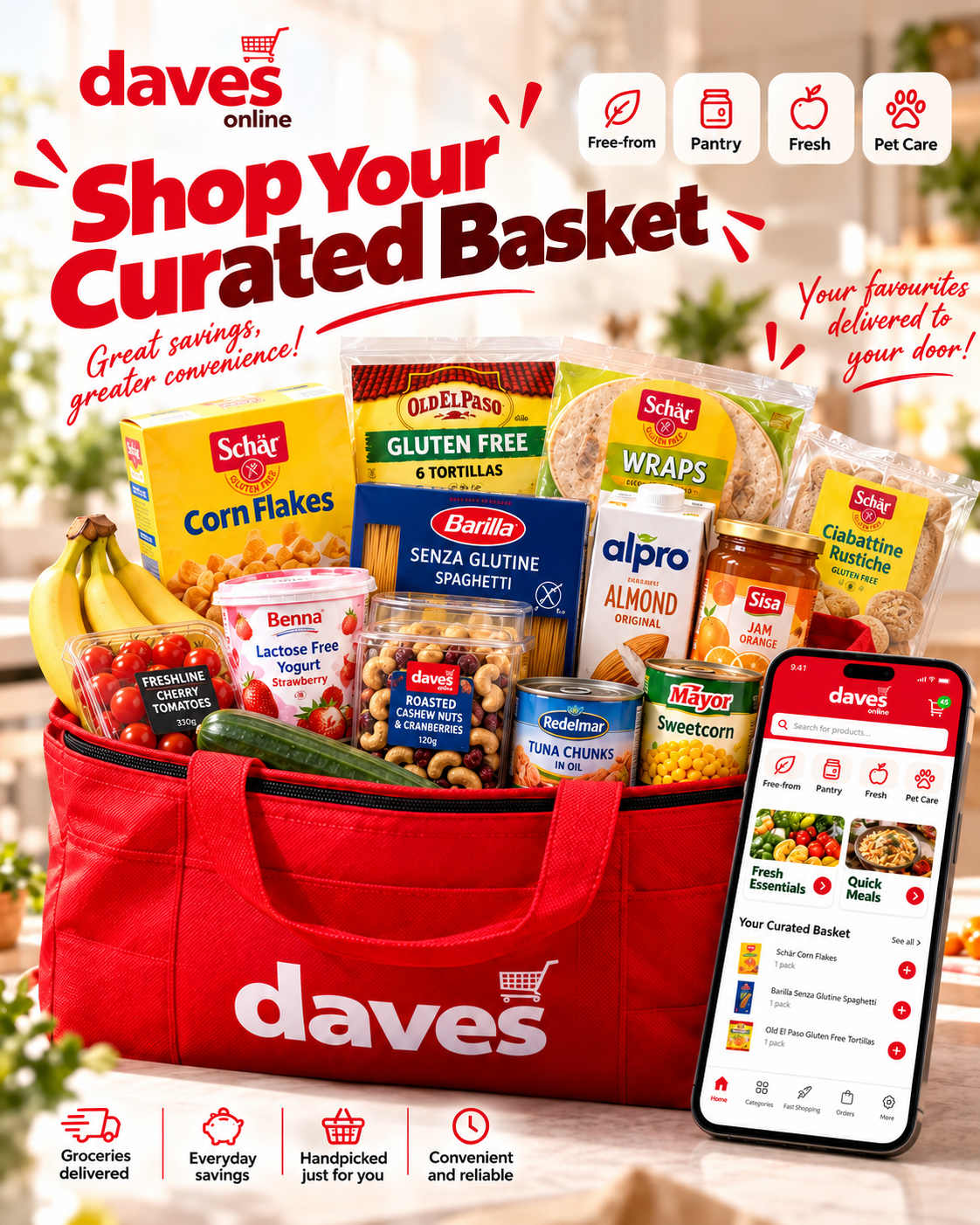 Dave's Online grocery delivery experience